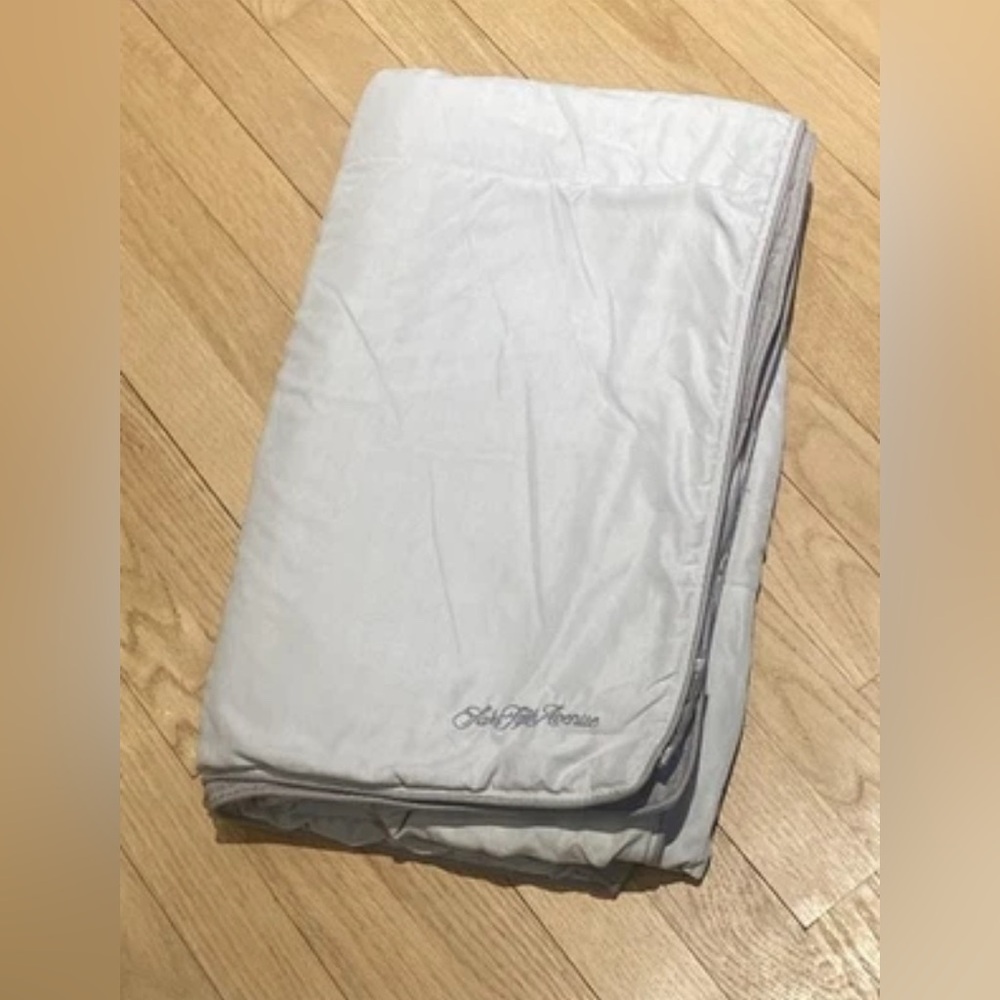 UNITED Polaris SAKS FIFTH AVENUE Blanket Cover Duvet Saks 5th Avenue NEW
